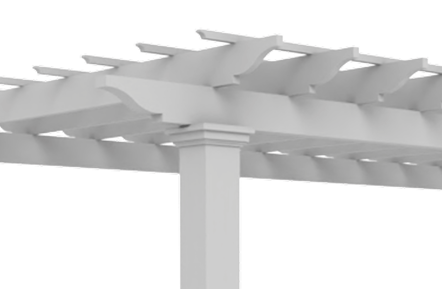 Pergola with End Cuts