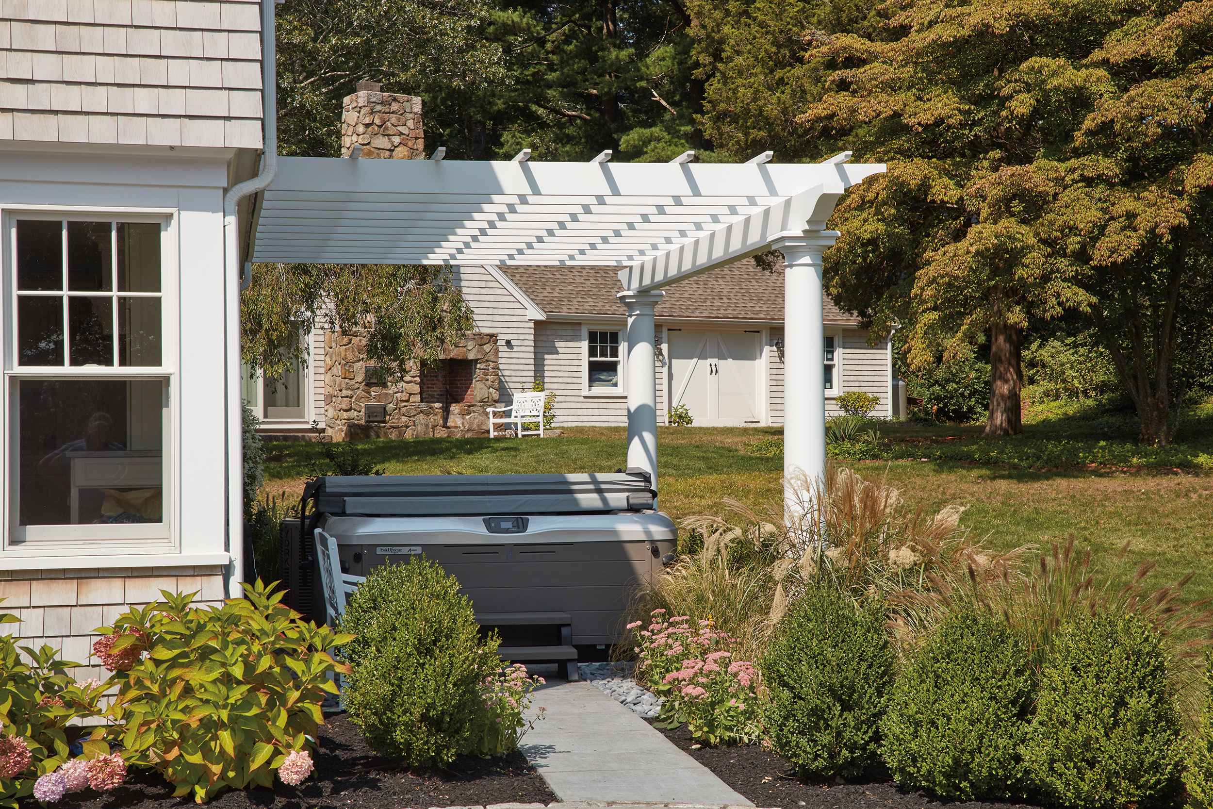 Attached Pergola